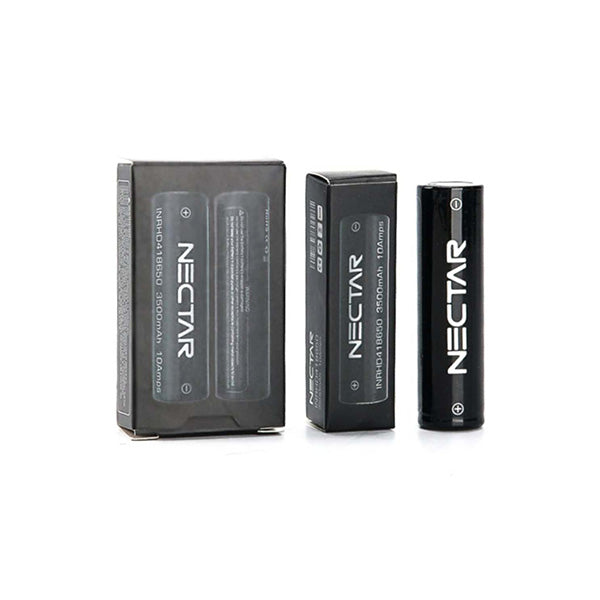 Nectar HD4 18650 Batteries - Pack Of 2 Nectar HD4 18650 Batteries - Pack Of 2