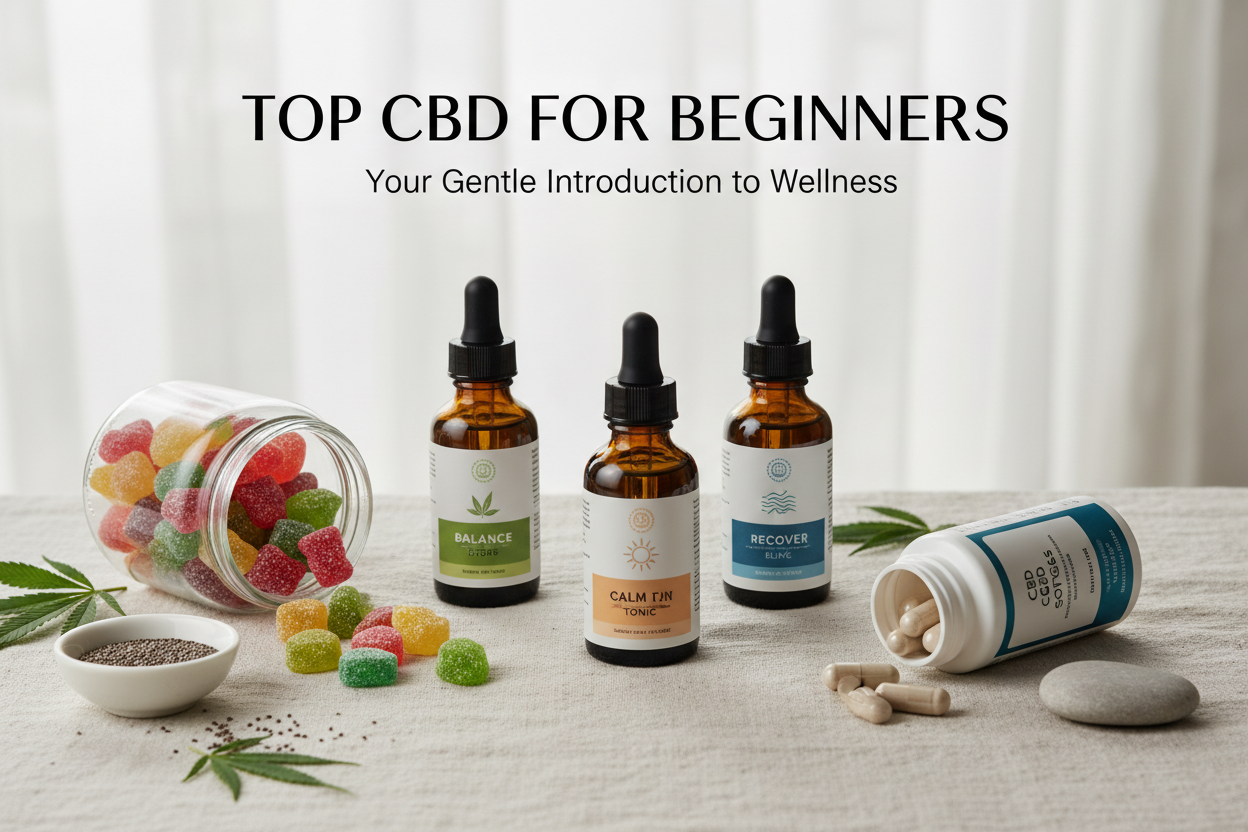 Top 5 CBD Products for Beginners in 2025