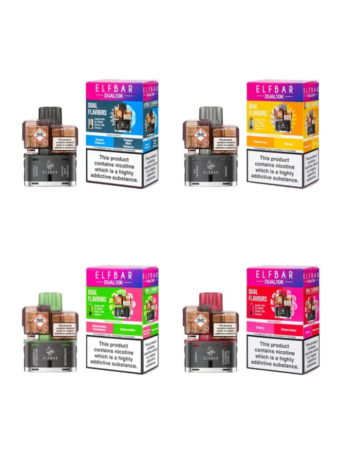 20mg ELFBAR Dual 10K Prefilled Pod Pack 10000 Puffs