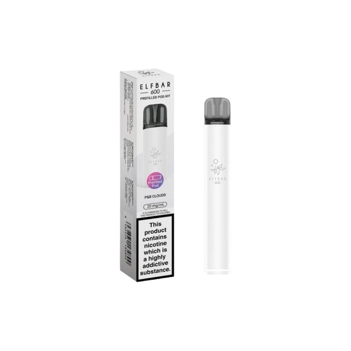 20mg Elf Bar 600 Prefilled Pod Vape Kit 600 Puffs