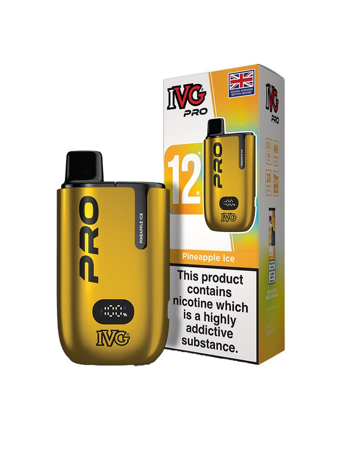 20mg I VG Pro 12 Prefilled Pod Vape Kit 10000 Puffs