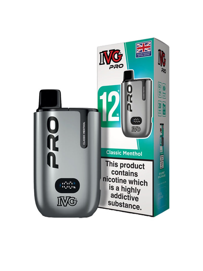 20mg I VG Pro 12 Prefilled Pod Vape Kit 10000 Puffs