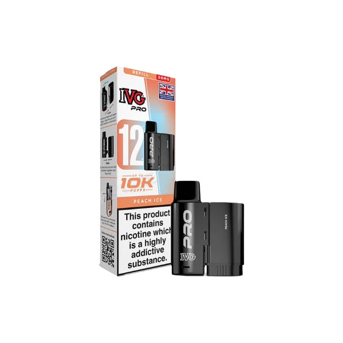 20mg I VG Pro 12 Refill Pod Pack 10000 Puffs
