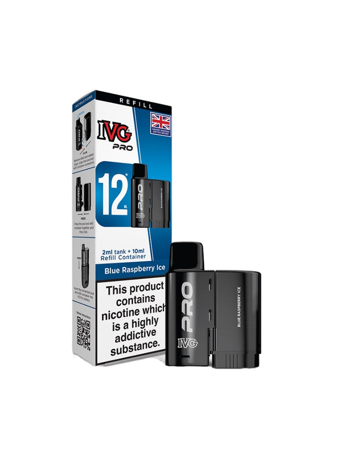 20mg I VG Pro 12 Refill Pod Pack 10000 Puffs