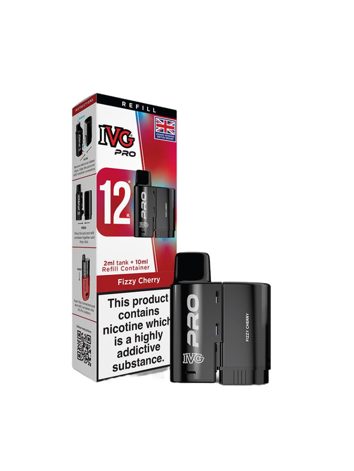 20mg I VG Pro 12 Refill Pod Pack 10000 Puffs