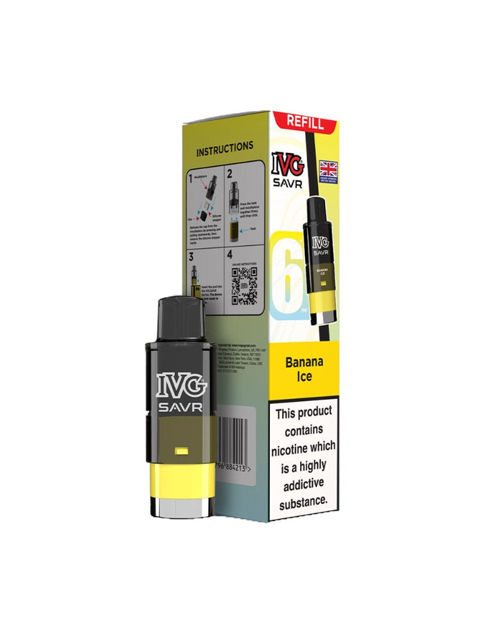 20mg I VG SAVR Refill Pod Pack 3000 Puffs