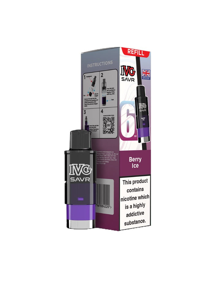 20mg I VG SAVR Refill Pod Pack 3000 Puffs