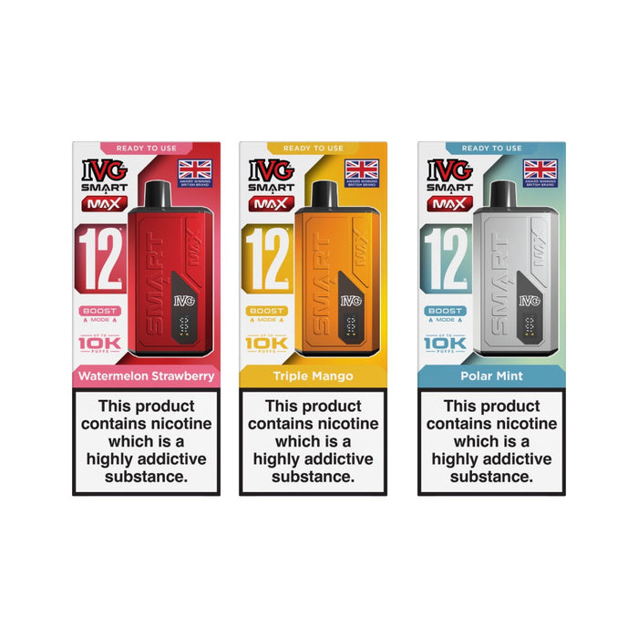 20mg IVG Smart Max Pod Vape Kit 10000 Puffs