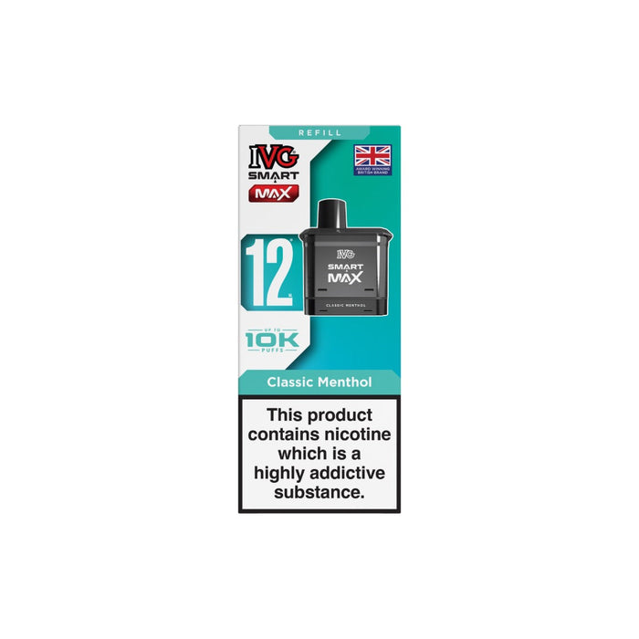 20mg IVG Smart Max Prefilled Pod 10000 Puffs