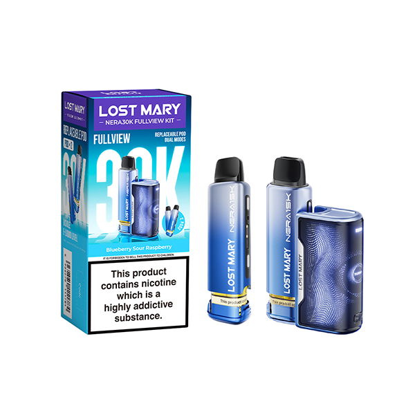 20mg LOST MARY Nera 30K Prefilled Pod Vape Kit - 30000 Puffs