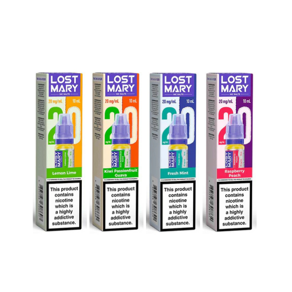 20mg Lost Mary 10ml Nic Salts (50VG/50PG)
