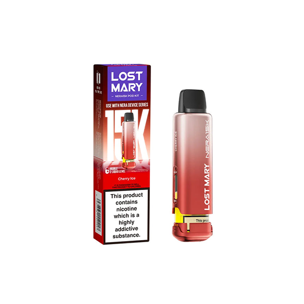 20mg Lost Mary Nera 15k Prefilled Pod 15000 Puffs