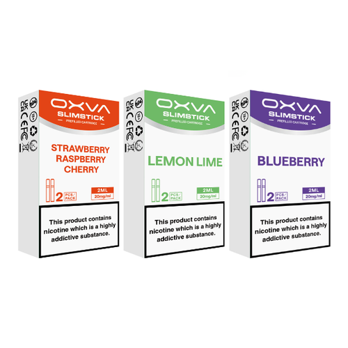 20mg Oxva SlimStick 2ml Prefilled Cartridge - 2Pcs (BUY 2 GET 1 KIT FREE)