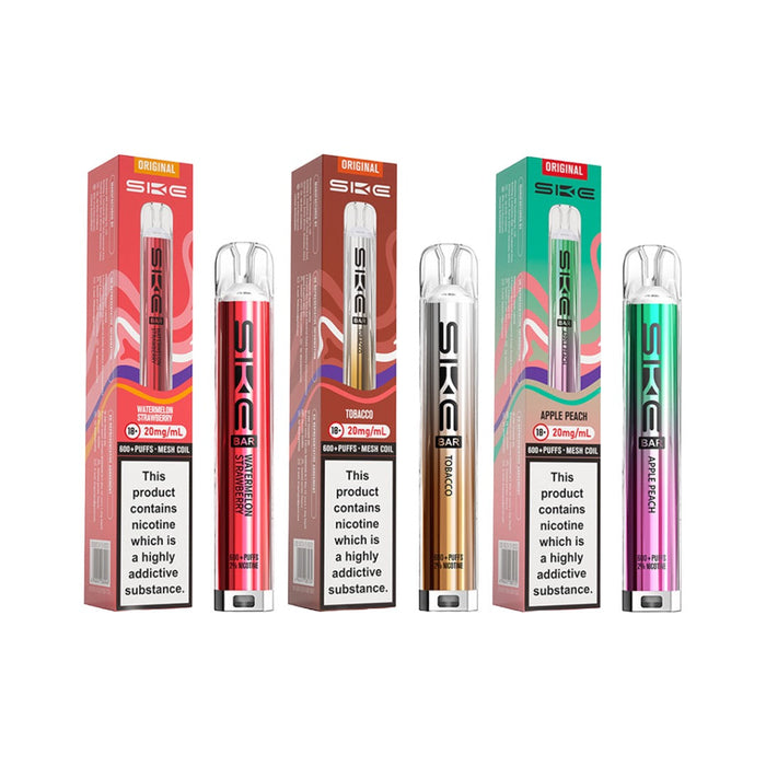 20mg SKE Bar 600 Rechargeable Prefilled Pod Vape Kit