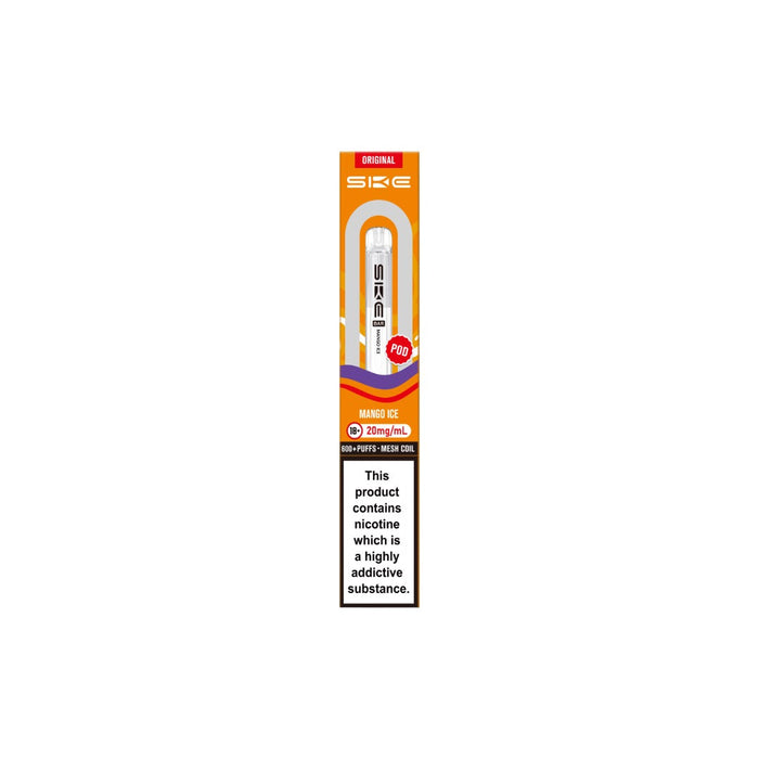 20mg SKE Bar 600 Replacement Prefilled Pods - 2 Pcs