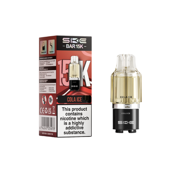 20mg SKE Bar 15K Prefilled Pod 15000 Puffs - 1Pc