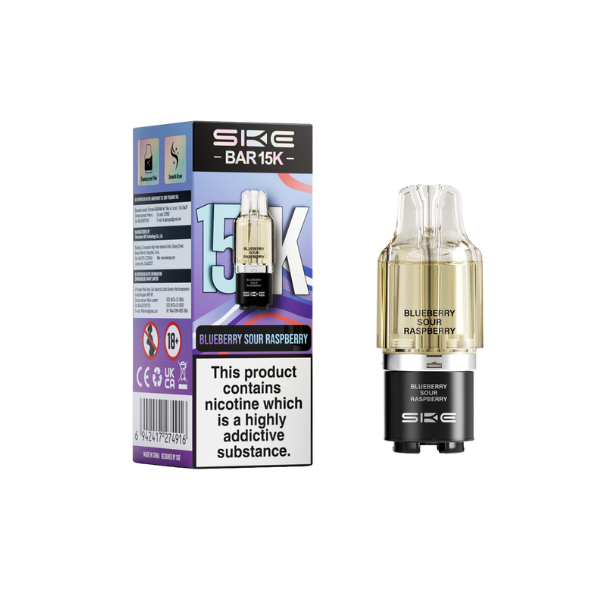 20mg SKE Bar 15K Prefilled Pod 15000 Puffs - 1Pc