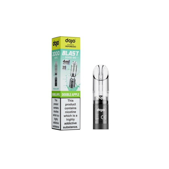 20mg Vaporesso Dojo Blast 2000 Go Prefilled Pod