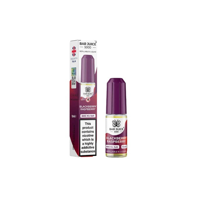 5mg Bar Juice 5000 Nic Salts 10ml (40VG/60PG)