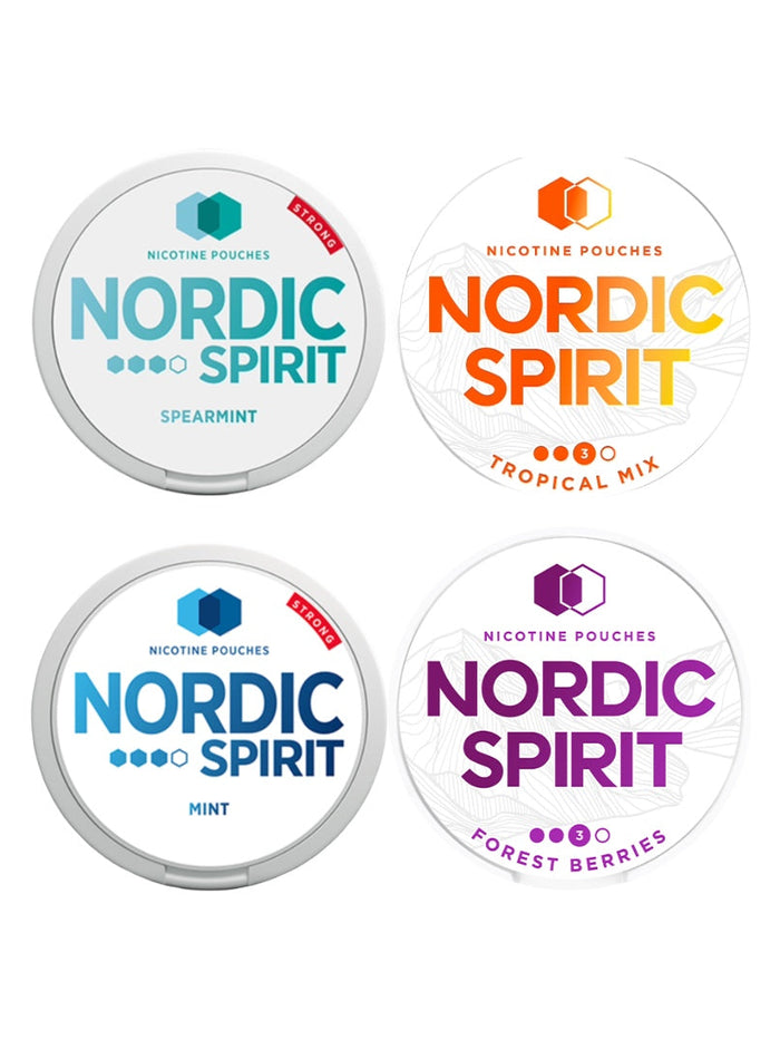 9mg Nordic Spirit Strong Nicotine Pouches - 20 Pouches