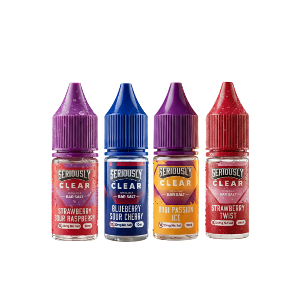 20mg Seriously Clear 10ml Nic Salt (50VG/50PG)