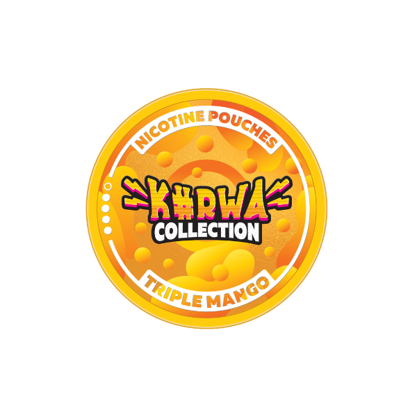 12mg Kurwa Collection Nicotine Pouches - 20 Pouches