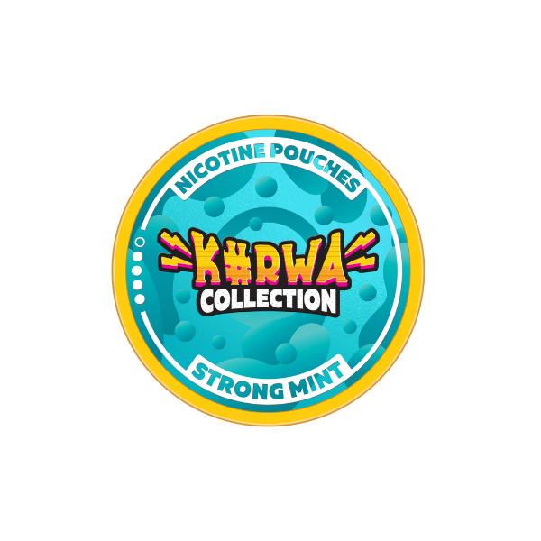 12mg Kurwa Collection Nicotine Pouches - 20 Pouches