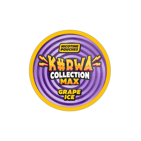 43mg Kurwa Collection Max Nicotine Pouches - 20 Pouches