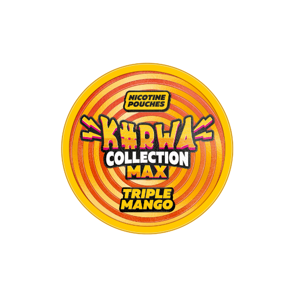 43mg Kurwa Collection Max Nicotine Pouches - 20 Pouches