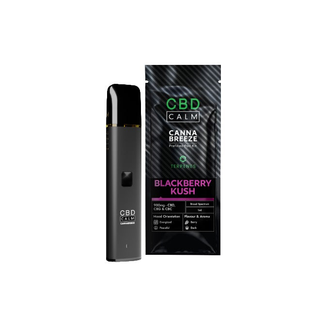 900mg CBD Calm Cannabreeze Prefilled Pod Vape Kit