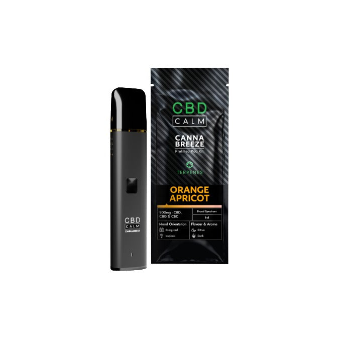 900mg CBD Calm Cannabreeze Prefilled Pod Vape Kit