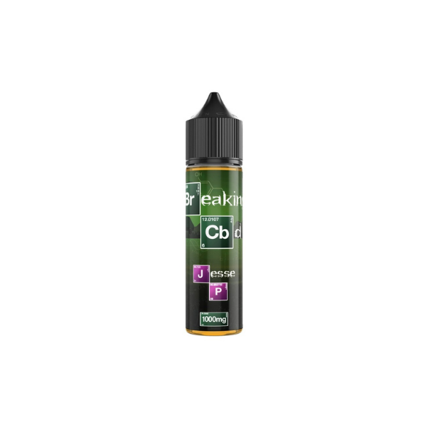 Breaking CBD 1000mg CBD Isolate E-liquid 50ml (50PG/50VG)