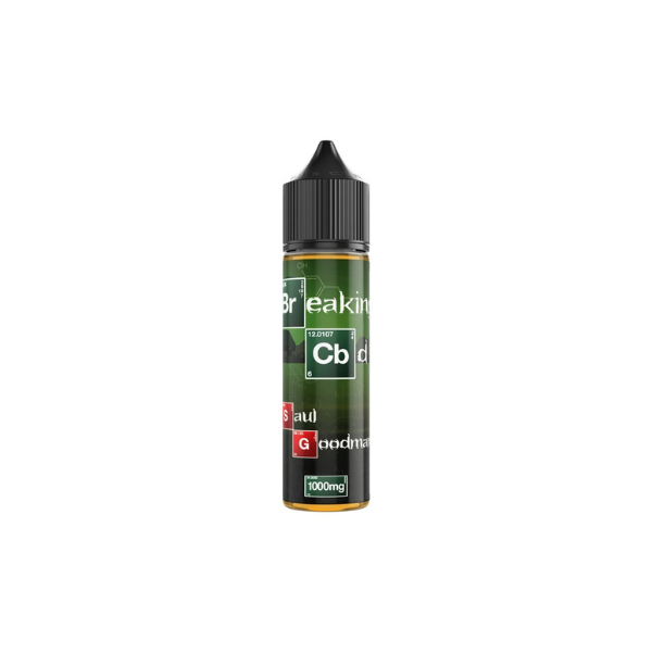 Breaking CBD 1000mg CBD Isolate E-liquid 50ml (50PG/50VG)