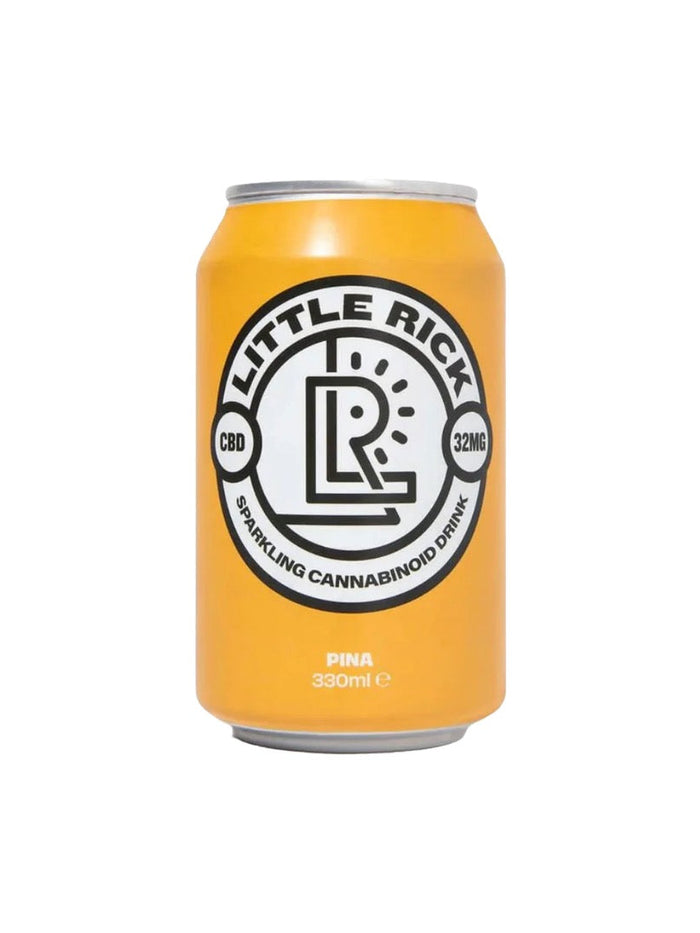 24 x Little Rick 32mg CBD Sparkling 330ml Pina