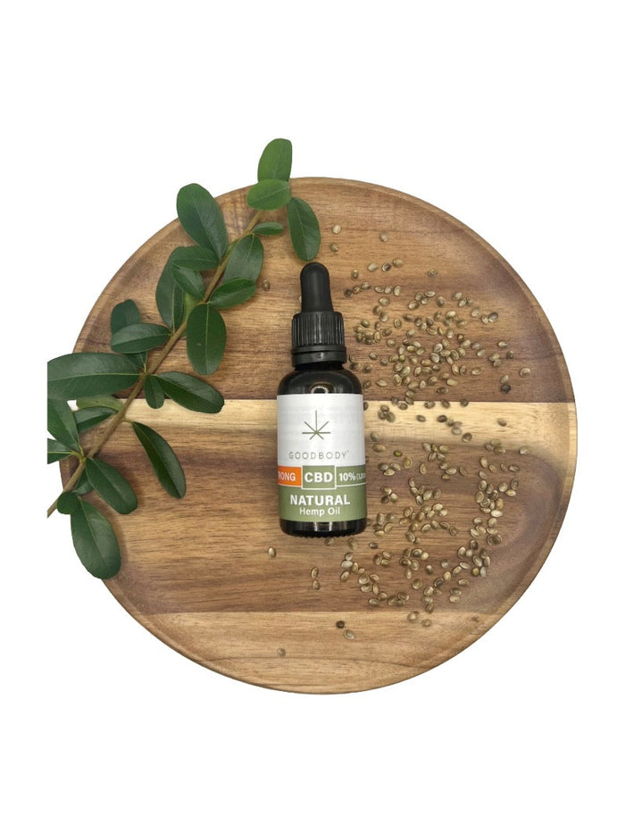 3000mg Goodbody Botanicals CBD 10% Hemp Seed Oil - 30ml