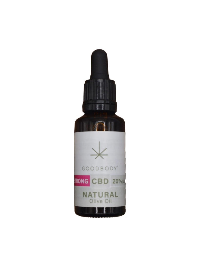 6000mg Goodbody Botanicals CBD 20% Olive Oil - 30ml