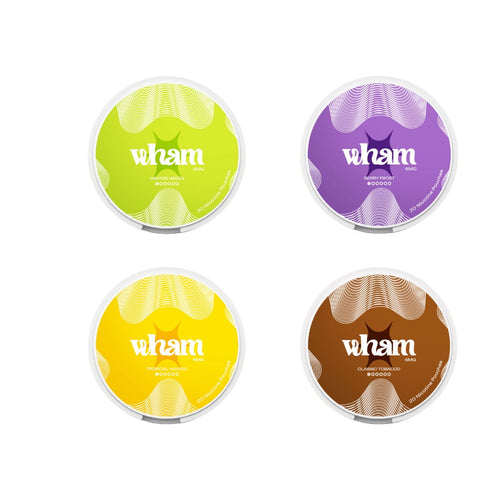 6mg Wham Regular Nicotine Pouch - 20 Pouches