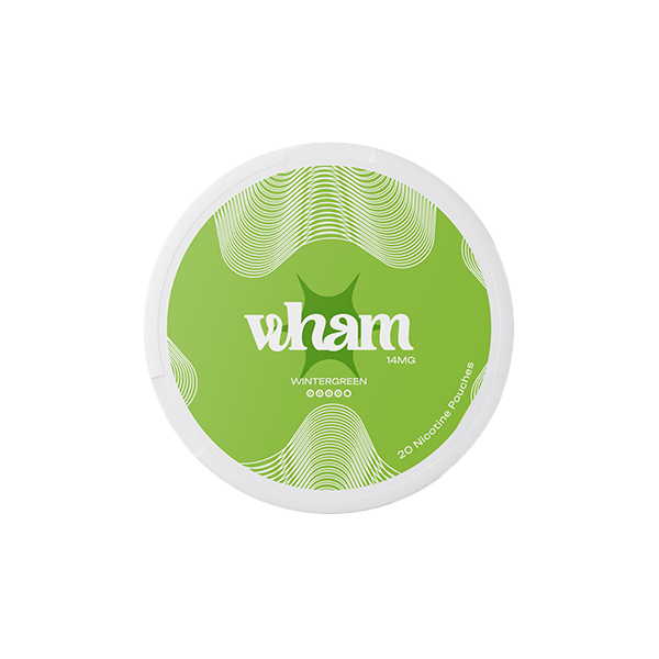 14mg Wham Regular Nicotine Pouch - 20 Pouches