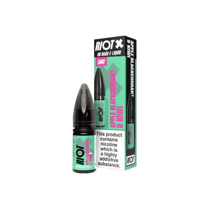 5mg RIOT X 10ml Nic Salts by Riot Squad (50VG/50PG)