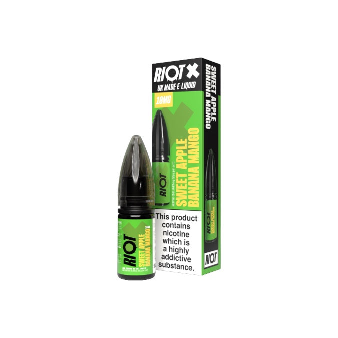 10mg RIOT X 10ml Nic Salts by Riot Squad (50VG/50PG)