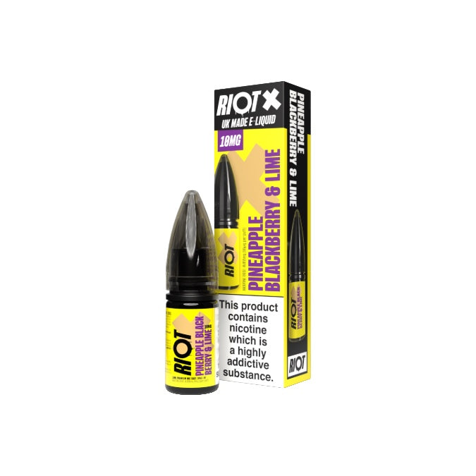 10mg RIOT X 10ml Nic Salts by Riot Squad (50VG/50PG)