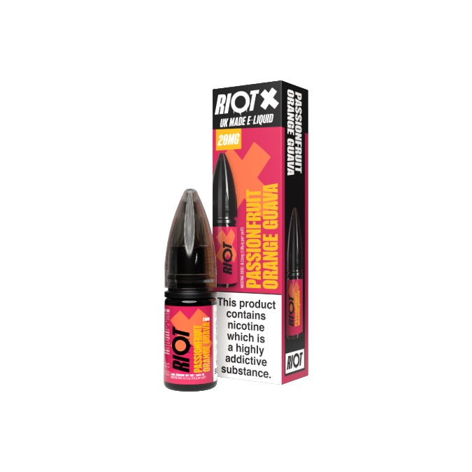 20mg RIOT X 10ml Nic Salts by Riot Squad (50VG/50PG)