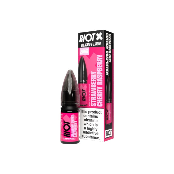 20mg RIOT X 10ml Nic Salts by Riot Squad (50VG/50PG)