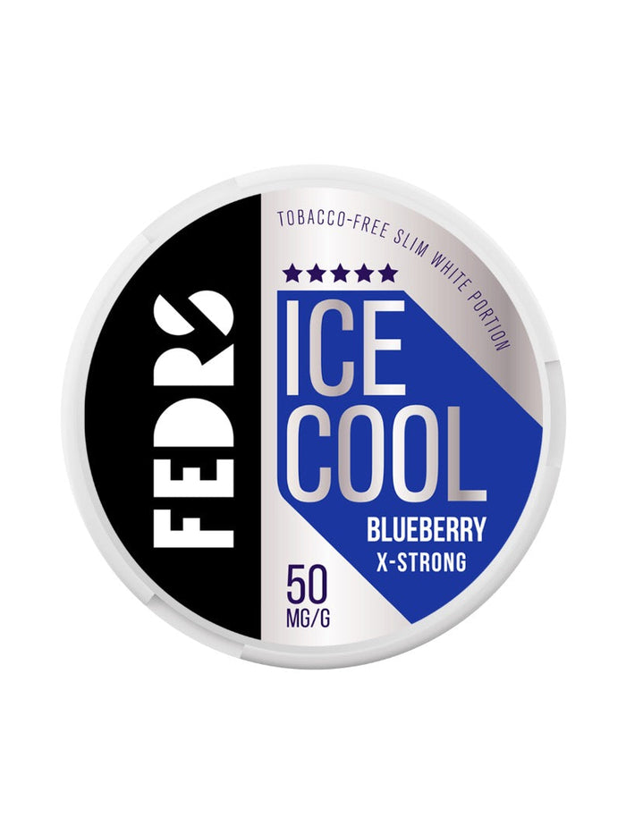 50mg FEDRS Ice Cool X-Strong Nicotine Pouch - 20 Pouches