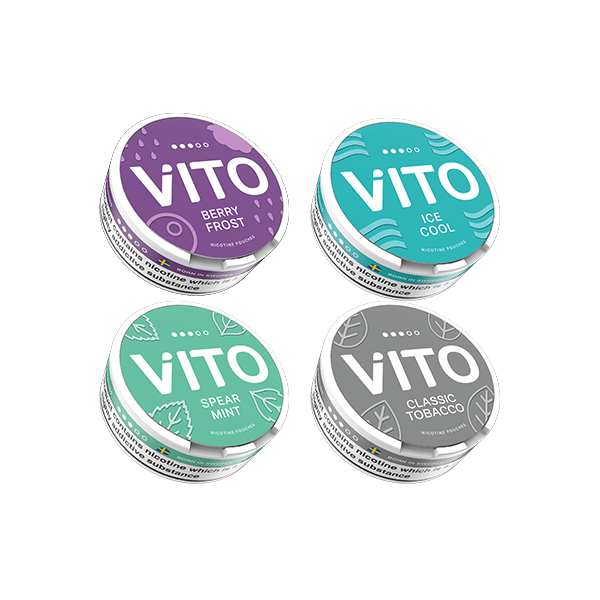 10mg VITO Nicotine Pouches - 20 Pouches