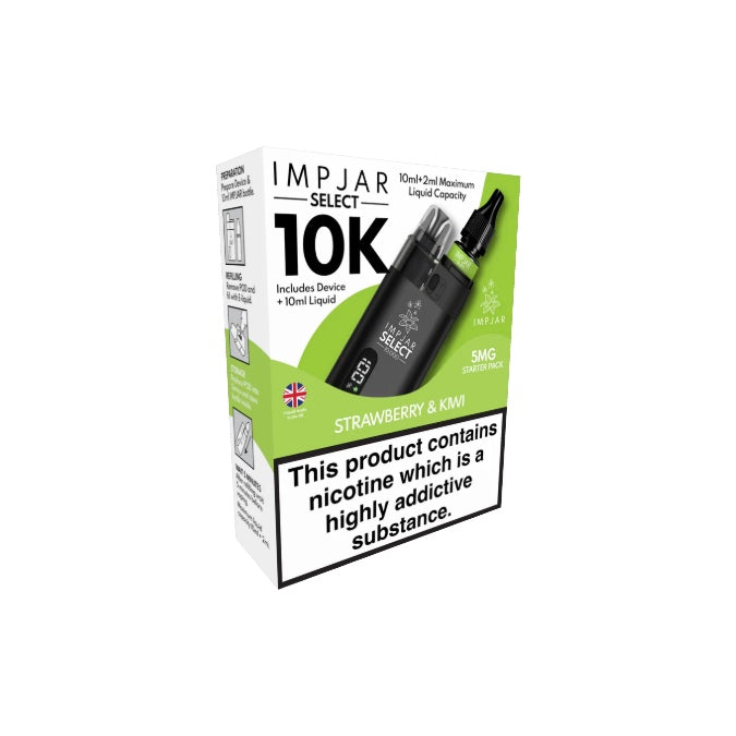 5mg Imp Jar Select 10ml Starter Vape Kit