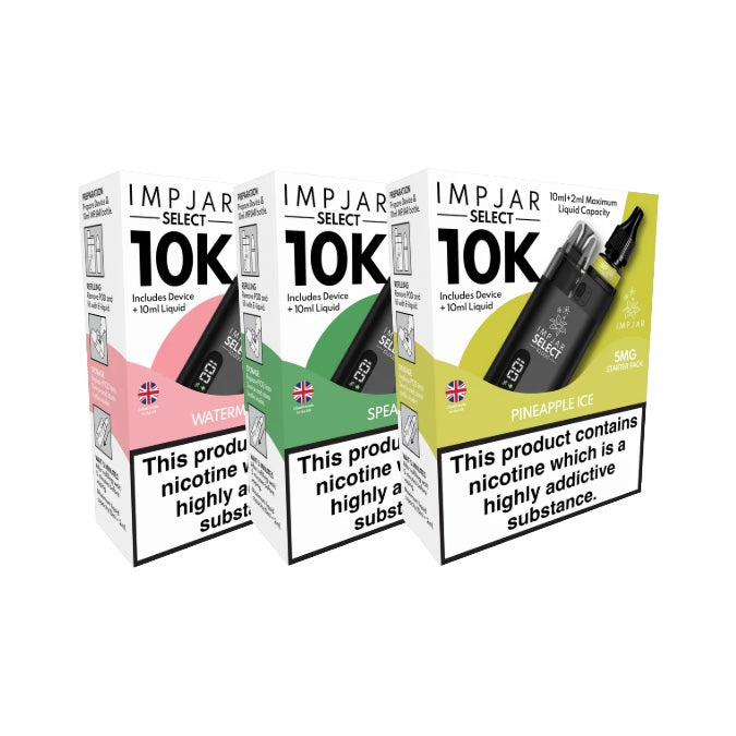 5mg Imp Jar Select 10ml Starter Vape Kit