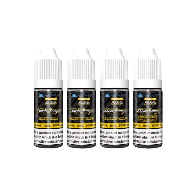 10mg Hayati Pro Max Shisha Range 10ml Nic Salts (50VG/50PG)