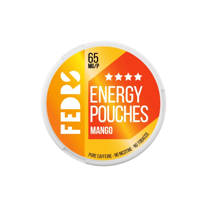 65mg FEDRS Energy Pouches - 20 Pouches