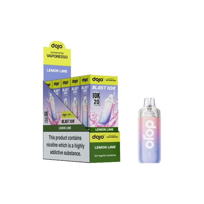10 x 20mg Vaporesso Dojo Blast 10K Prefilled Pod 10000 Puffs (Buy 10 Pods Get 2 Kits Free)